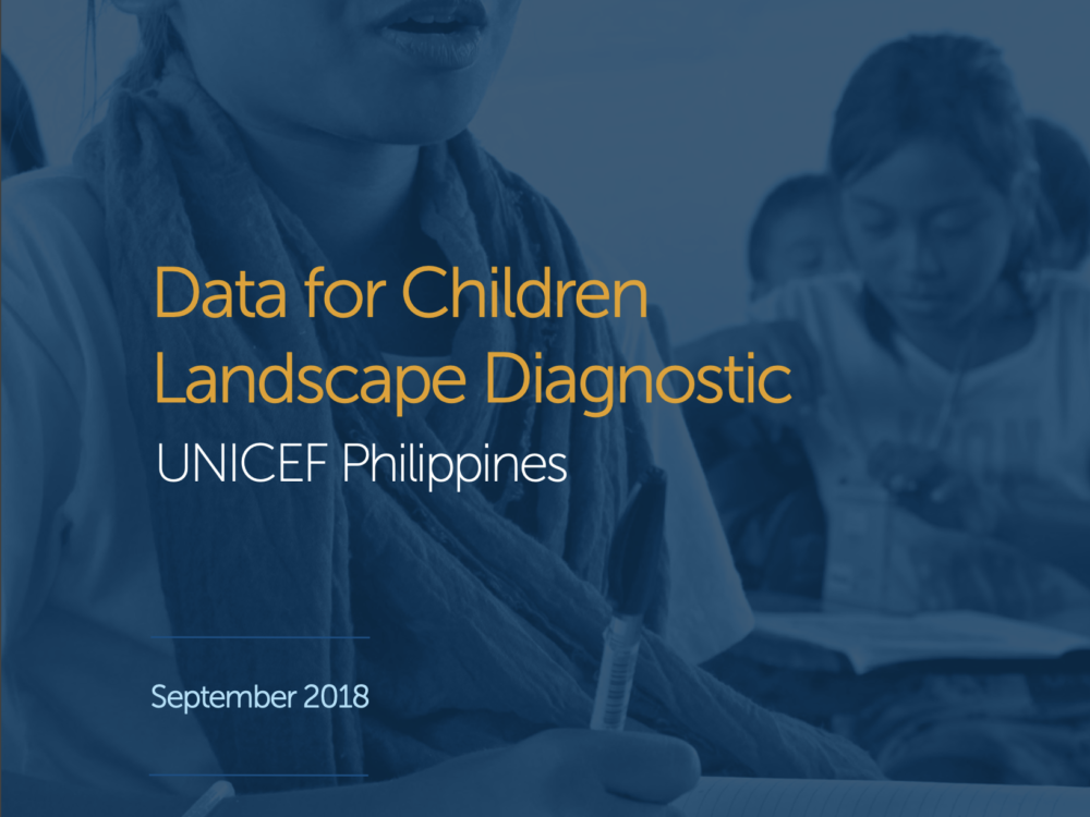 UNICEF Data for Children: Philippines