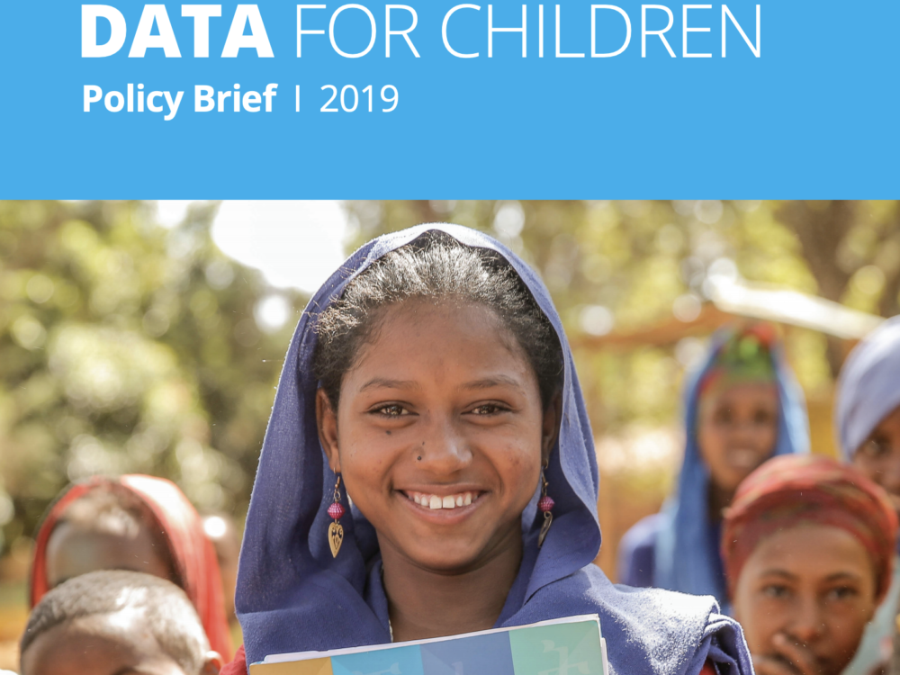 Data for Children Landscape Diagnostic Policy Brief: UNICEF Ethiopia