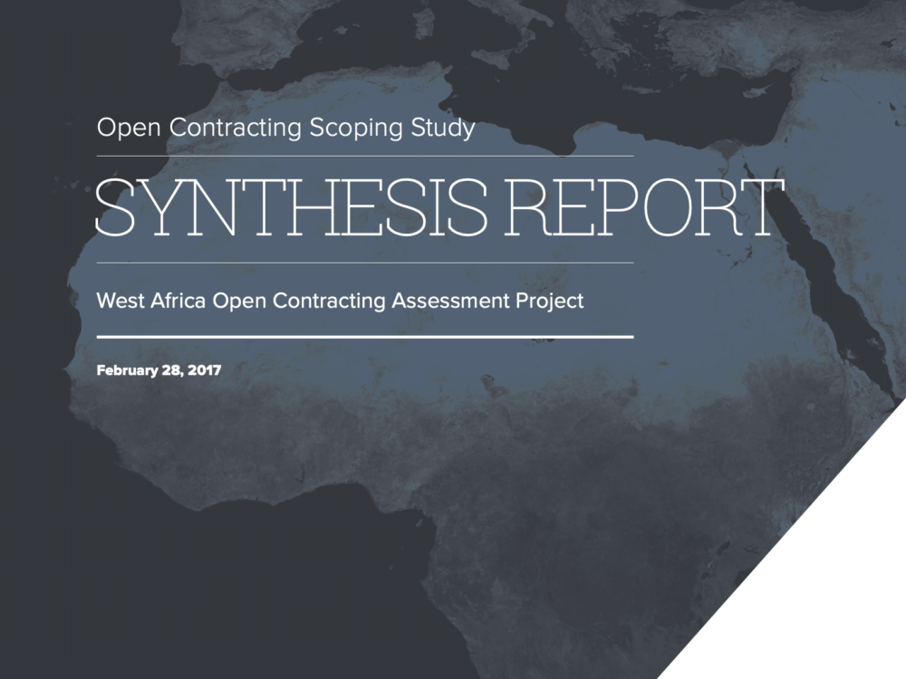 West Africa Open Contracting: Synthesis