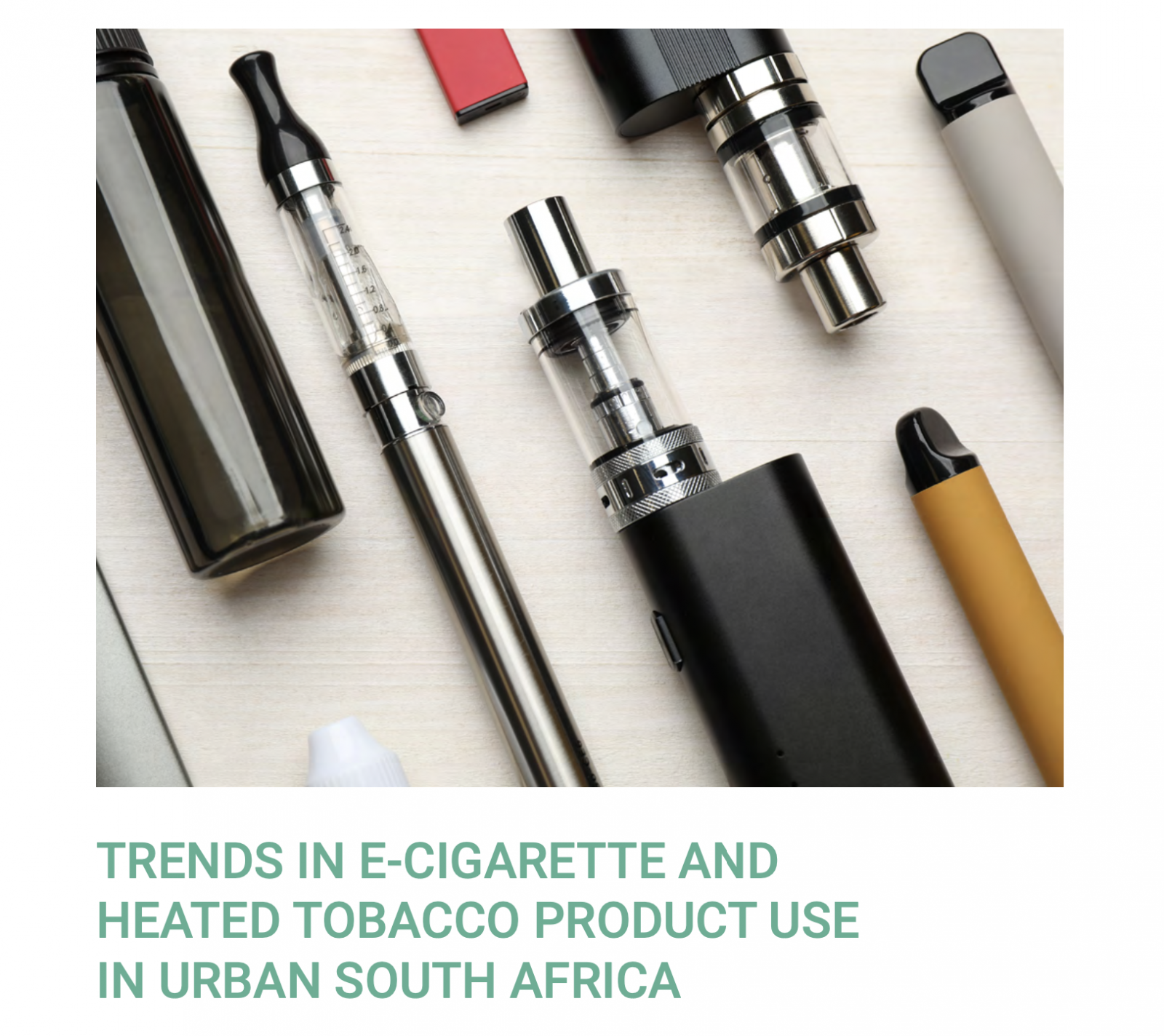 Trends in E Cigarette and Heated Tobacco Product use in Urban