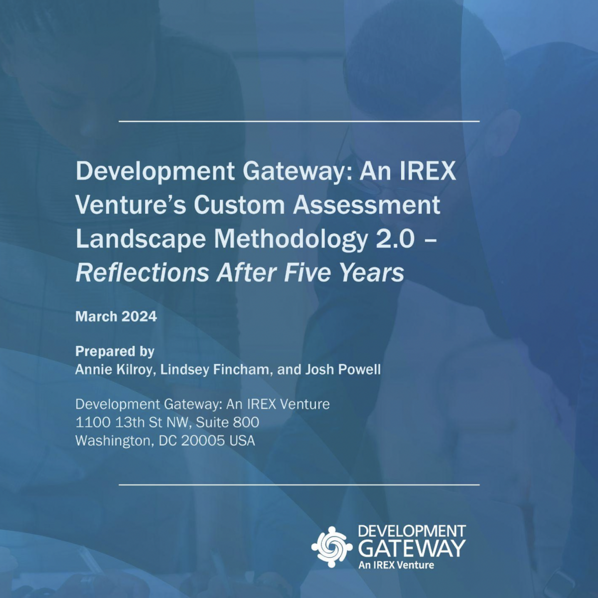 Custom Assessment Landscape Methodology 2.0 – Development Gateway: An ...