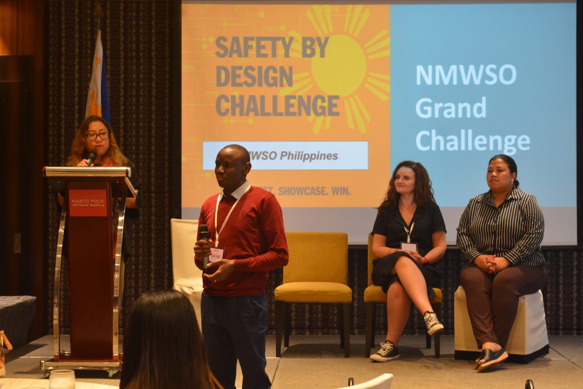 DG NWMSO team lead the Safety-by Design training in Manila, September 2025 